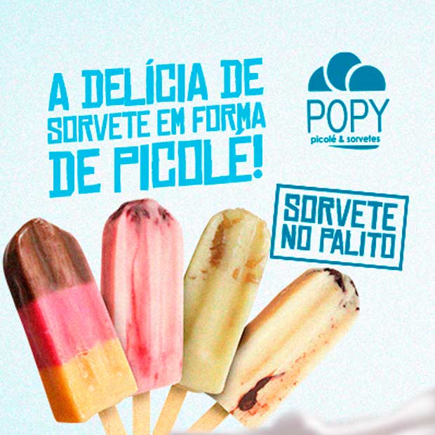 Deliciosos sorvetes e picolés! - Sorveteria Wesley